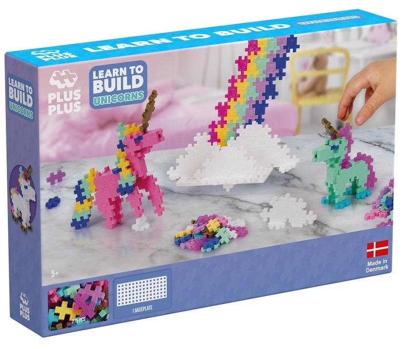 Plus-Plus Unicorns Blocks - 275 pieces of creative fun