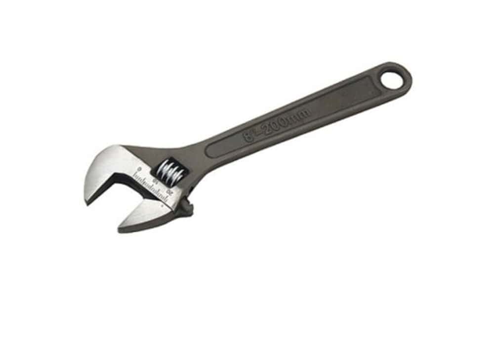 Adjustable Wrench English 250 mm Forged Chrome Vanadium Steel