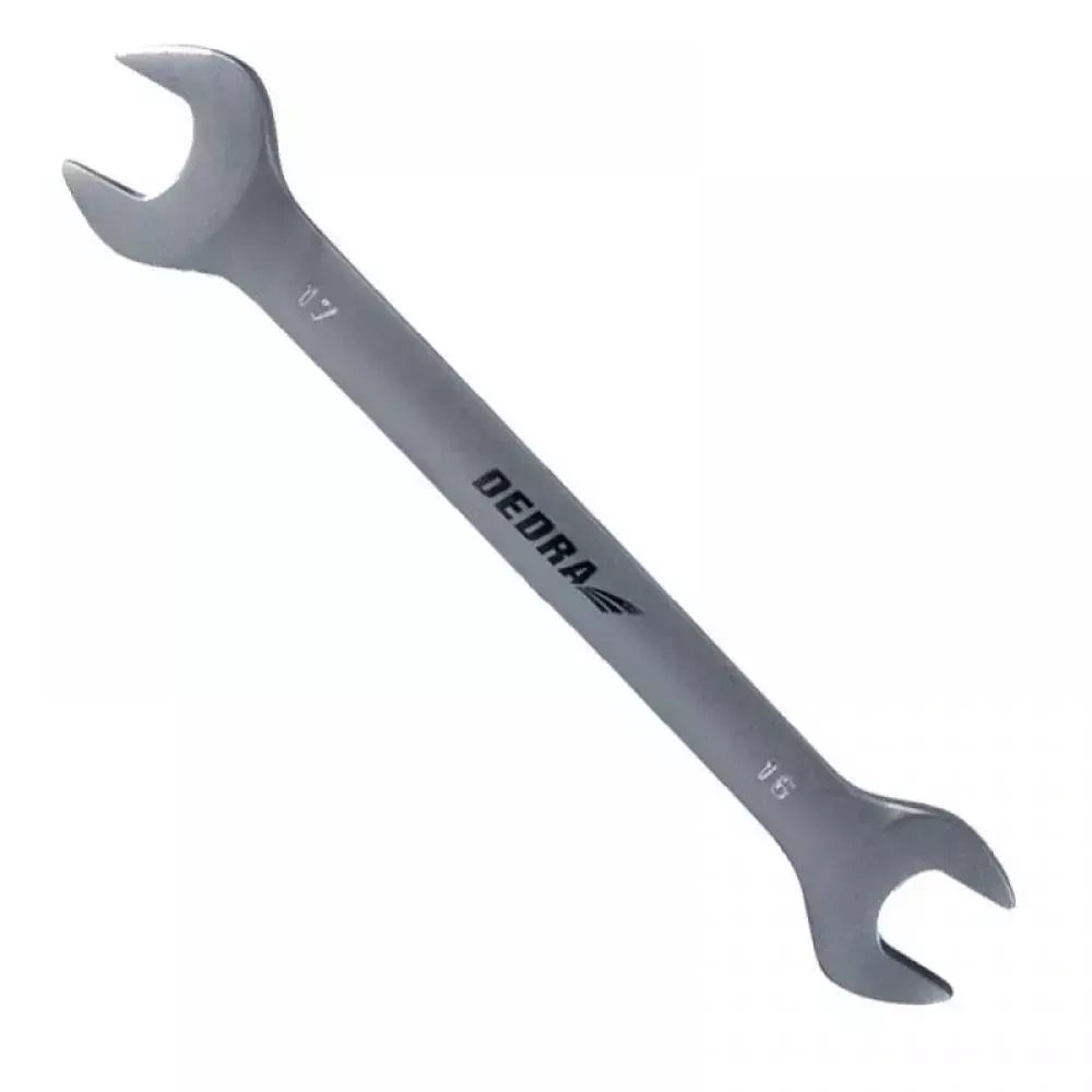 DEDRA Open end wrench 24 x 27 mm CrV - reliable in every workshop