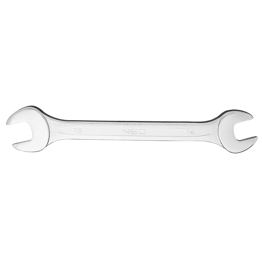 NEO Double open end wrench 14 x 15 mm - reliable in every workshop