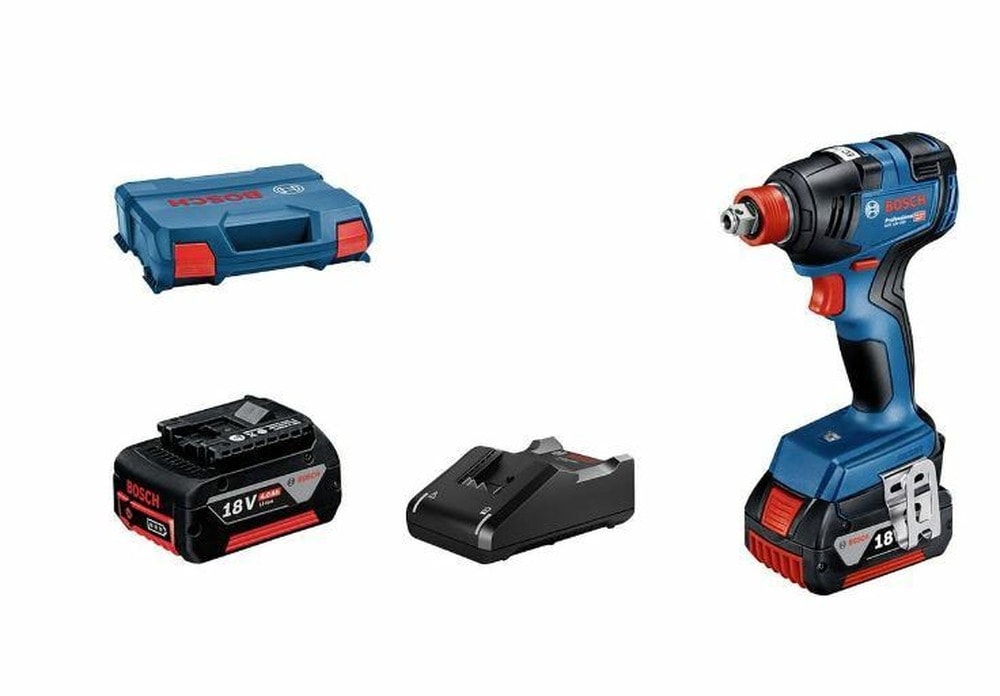 Bosch GDX 18V-200 - Cordless Impact Driver 200Nm with 2x4.0Ah in L-CASE