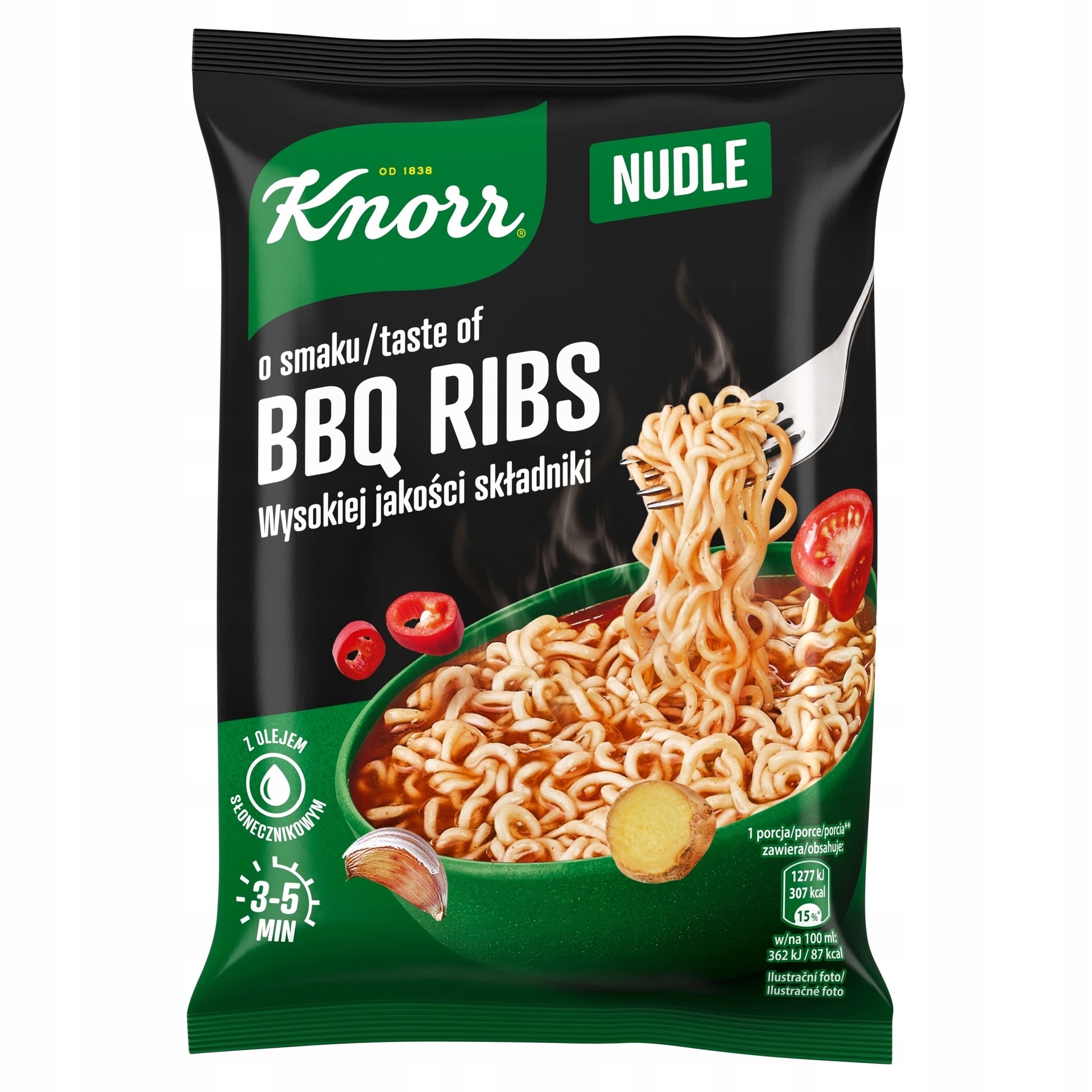 Knorr Noodles BBQ - quick and tasty meal 66 g