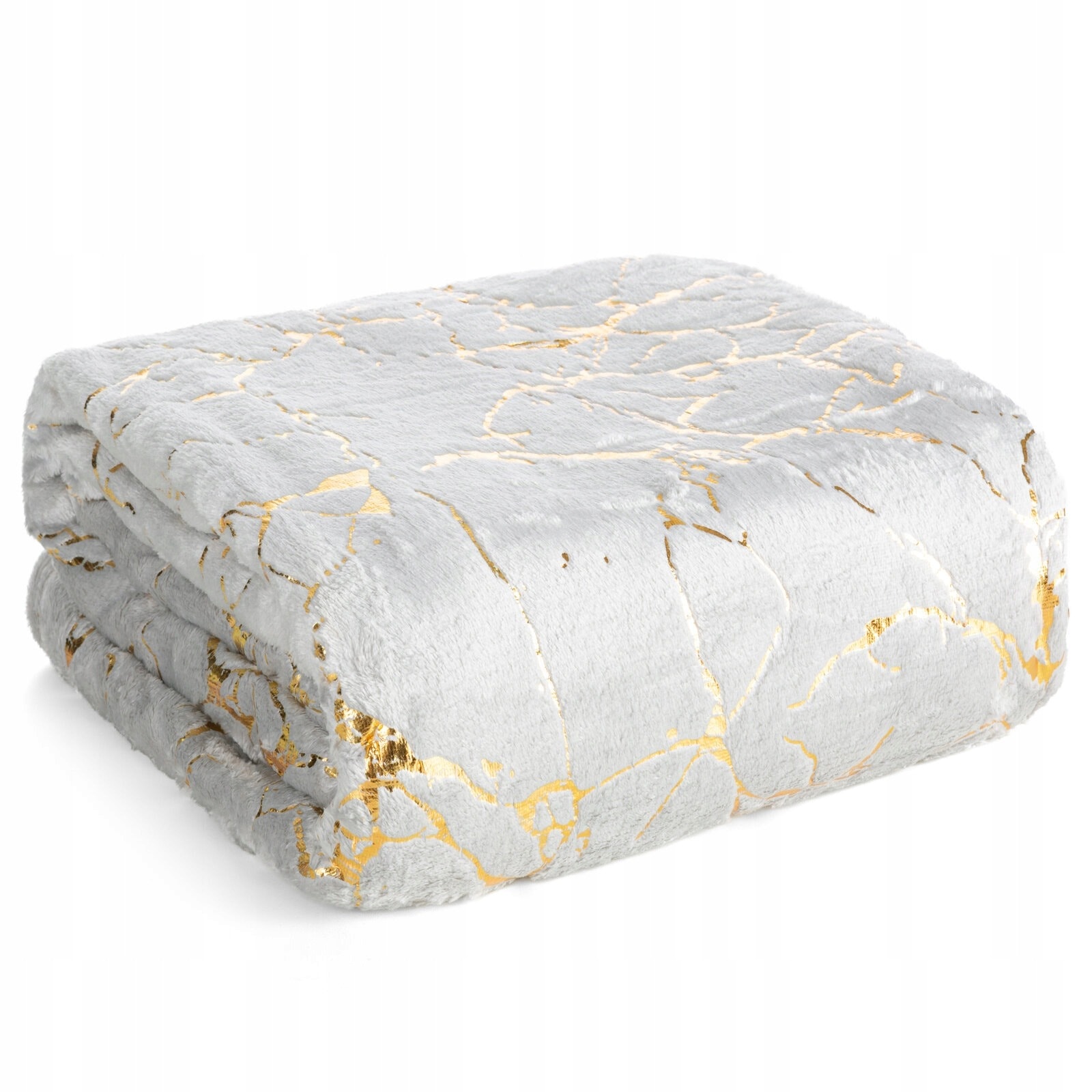 Glamo Blanket 150x200 cm silver - ideal for chilly evenings