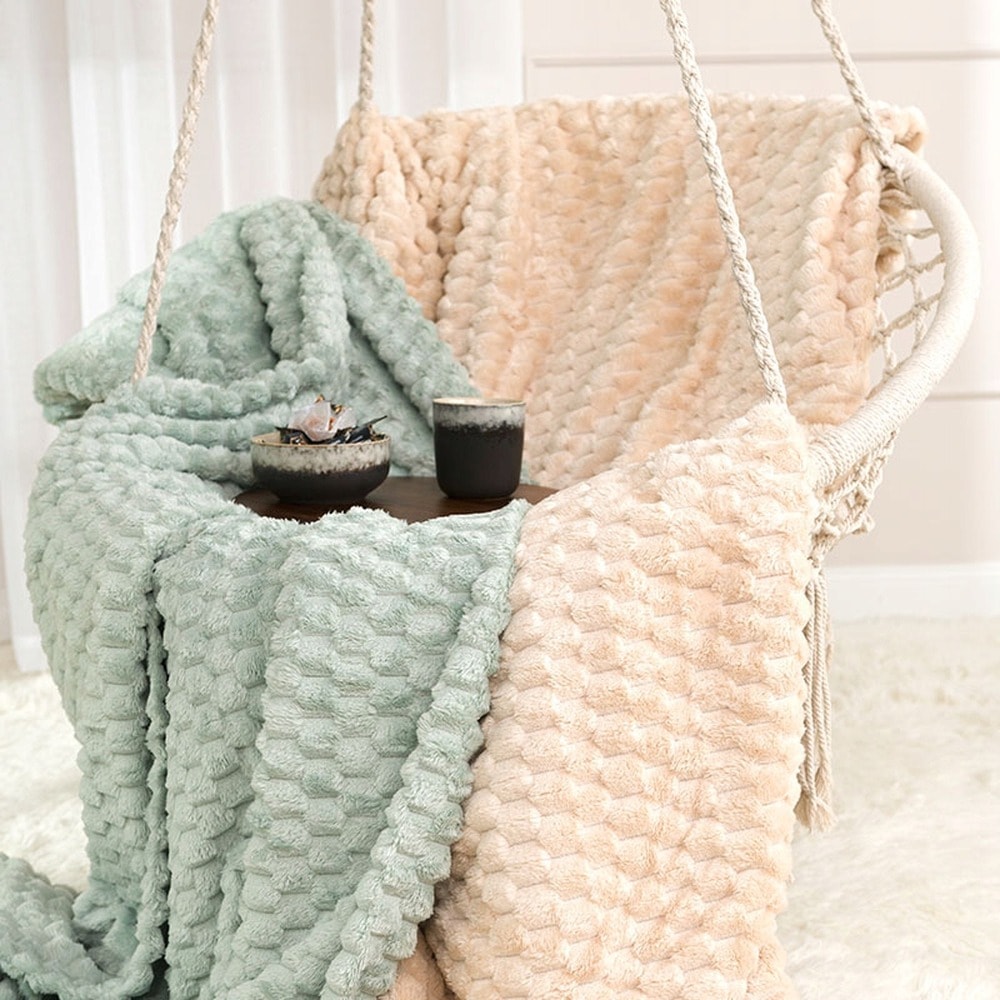 Mikos Blanket 160x200 soft mint - perfect as a gift