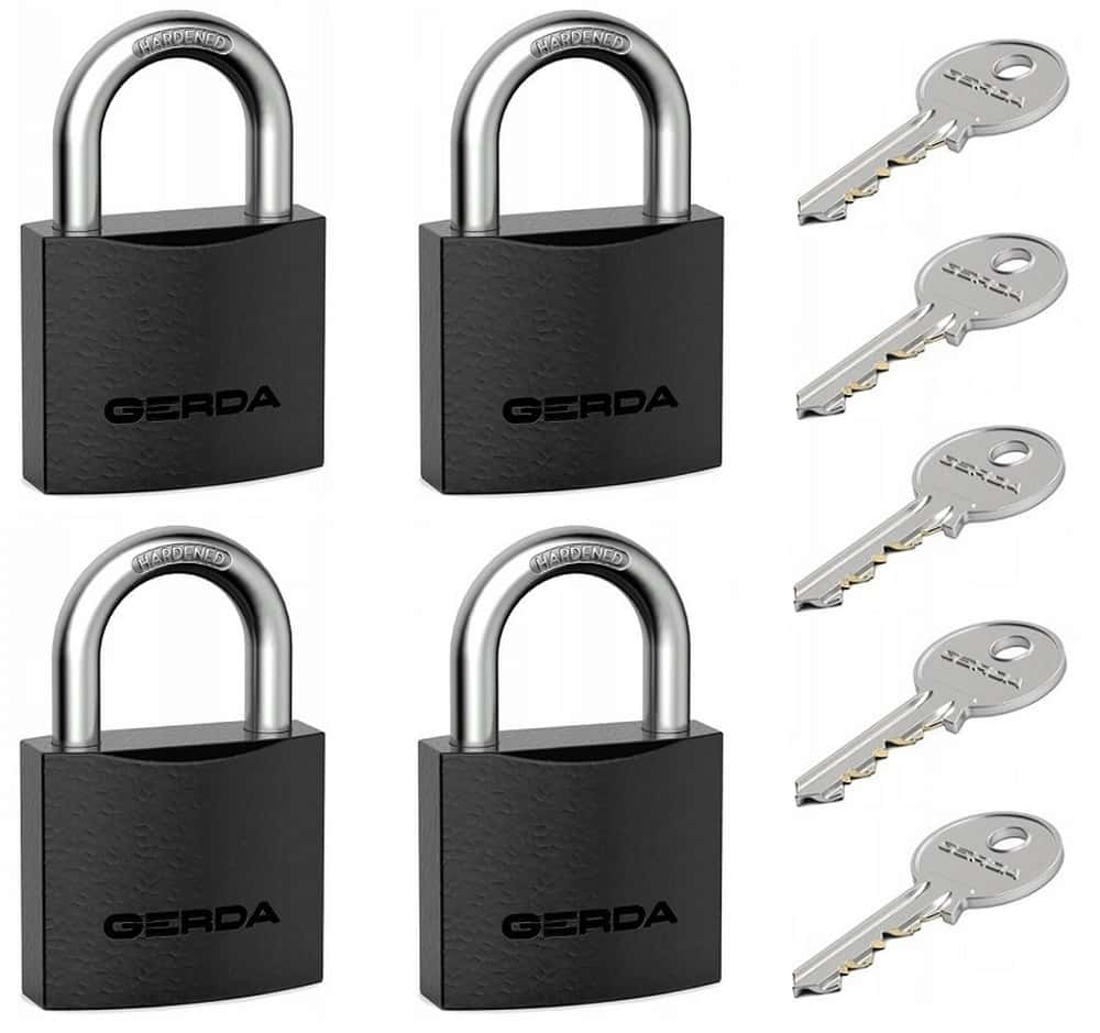 Coated padlock 30 mm - Secure your property