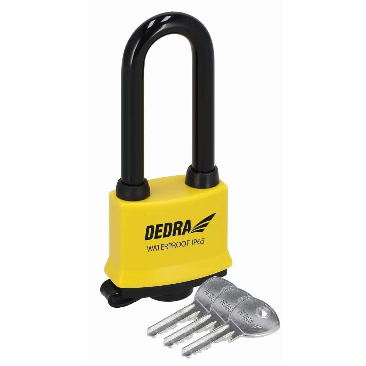 Waterproof padlock with IP65 protection, 45mm with long shackle - reliable protection