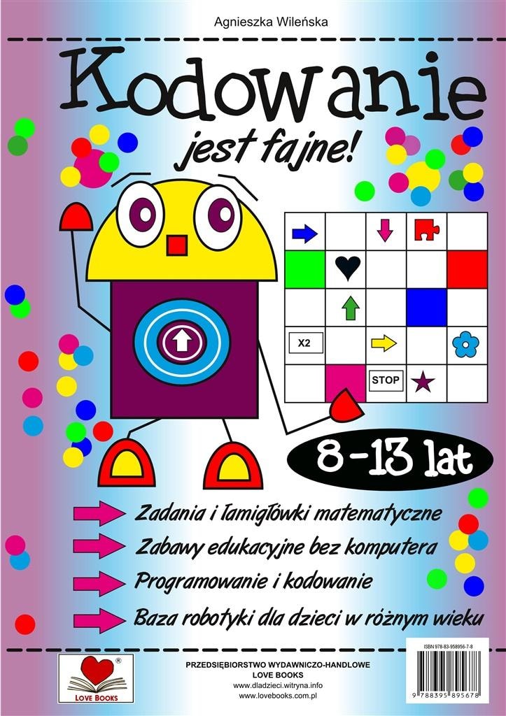 Love Books Coding is Fun - book developing logical thinking