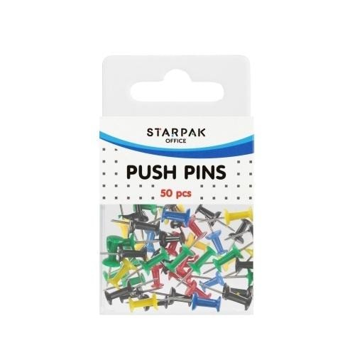 Starpak Colorful thumbtacks - ideal for cork boards