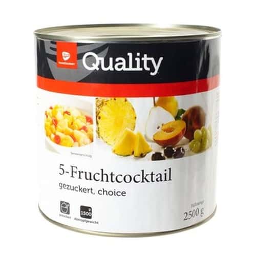 TGQ Fruit Cocktail in Syrup - Exotic Taste of Summer in Your Kitchen