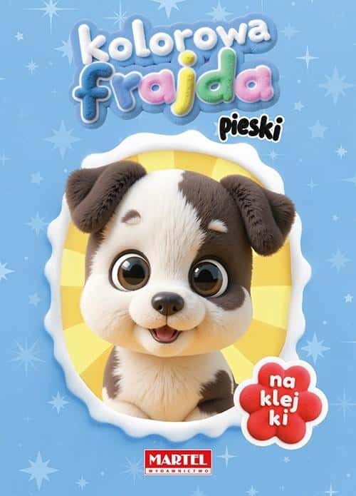 Martel Colorful fun. Dogs with stickers - Creative fun for kids