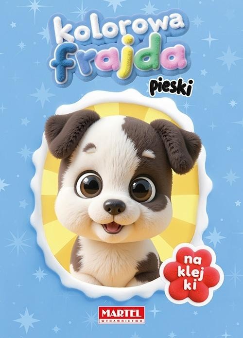 Martel Colorful fun. Dogs with stickers - Creative fun for kids