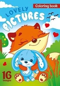 A4 Coloring Book 16 Pictures - Beautiful pictures for children