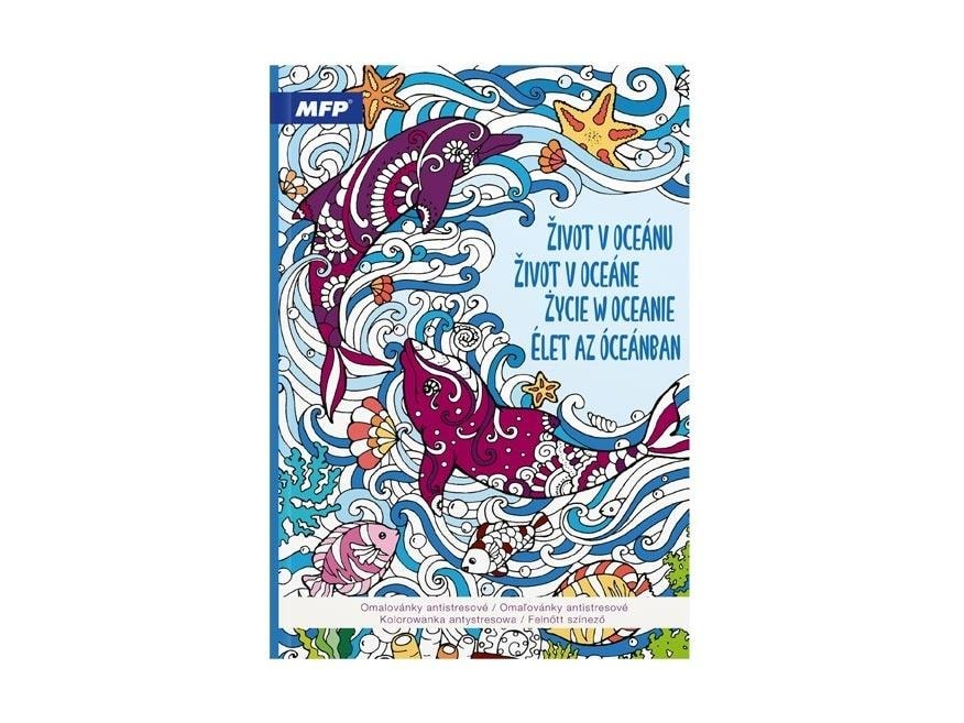 MFP Anti-stress Coloring Book - Ocean Life for Relaxation