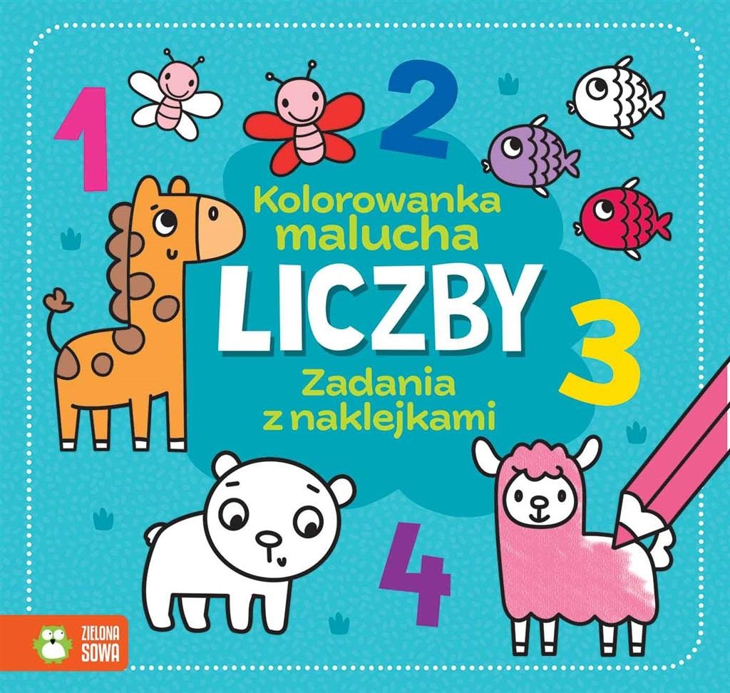Agnieszka Matz Coloring book for toddlers Numbers - Develop your child's creativity