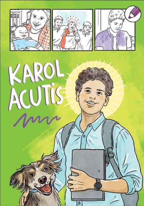 Coloring Book St. Karol Acutis - get to know the saint