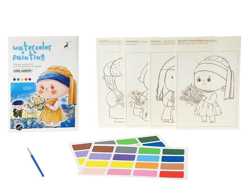 Kolorowanka Wodna dla Dzieci