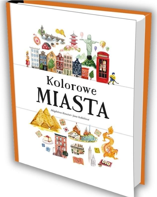 Tata Robi Książki Colorful Cities - a fascinating journey for children