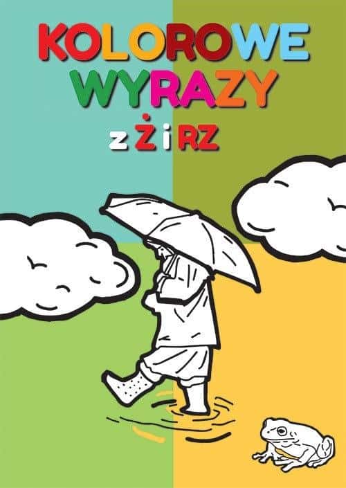 LITERAT Colorful words with Ż and RZ - spelling exercises for children
