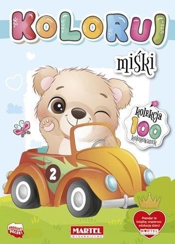 Bears. Koloruj - Coloring book for children developing creativity