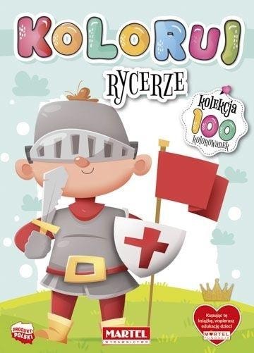 Koloruj Knights - Coloring book for children developing imagination