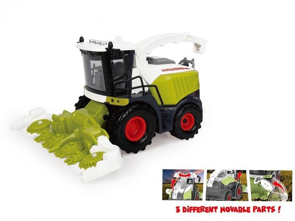 Agricultural combine harvester with light and sound - perfect gift for little farmers