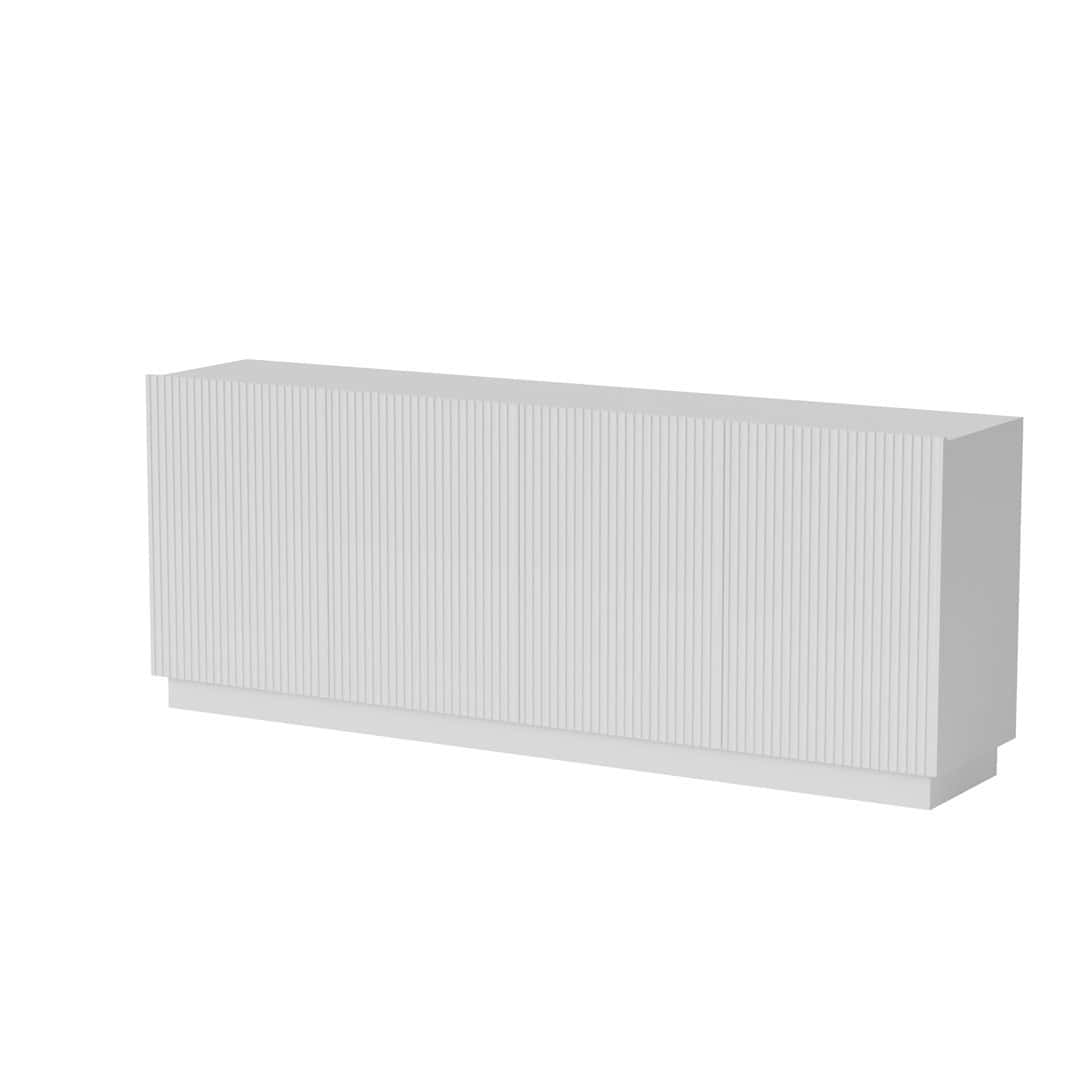 Liverti Chest of Drawers 200x42x78 white - ideal for any interior