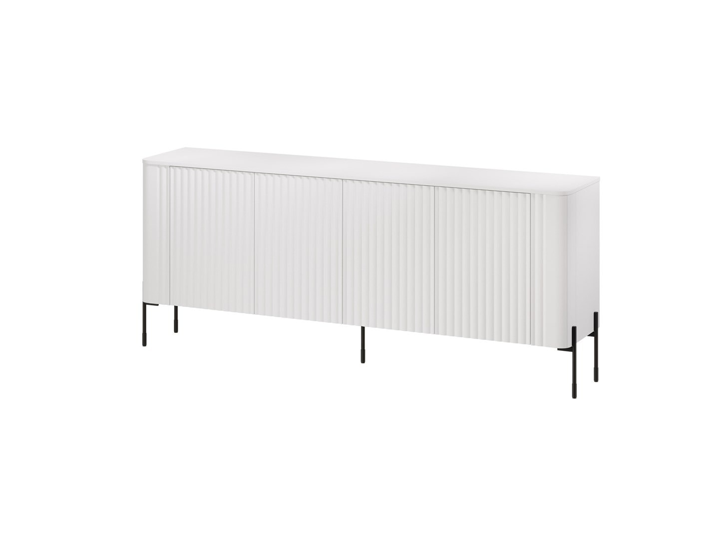 VERA Chest of drawers 190x40x80 white matt - perfect for any interior