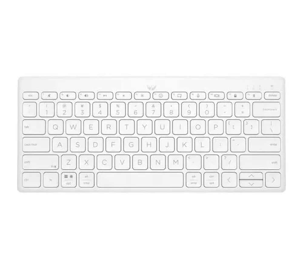 HP 350 Compact - Multi-Device Bluetooth Wireless Keyboard white