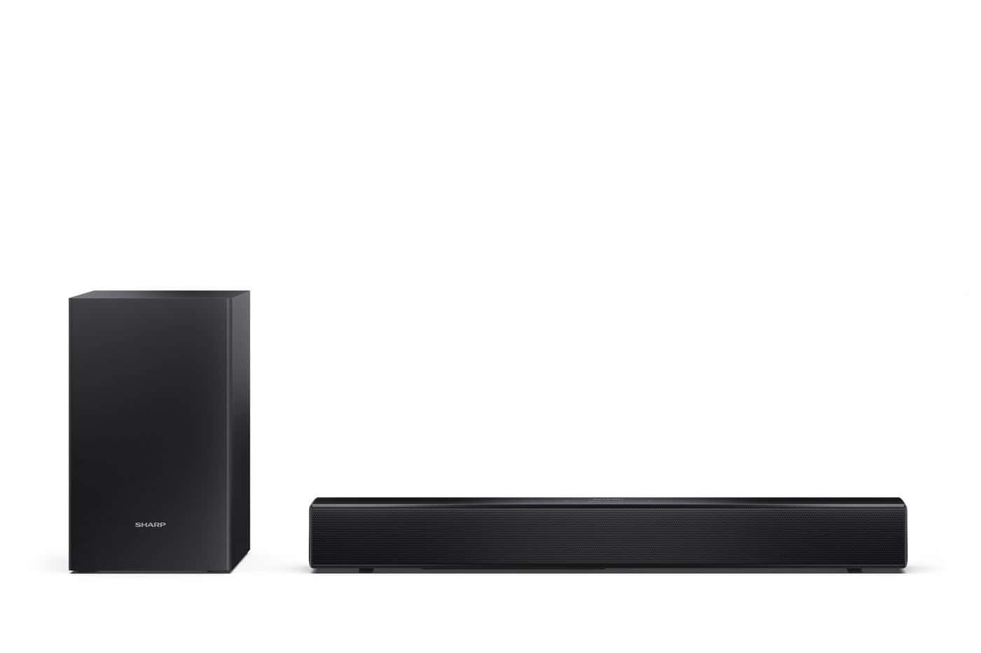 Sharp Compact 2.1 Soundbar with Wireless Subwoofer 240 W