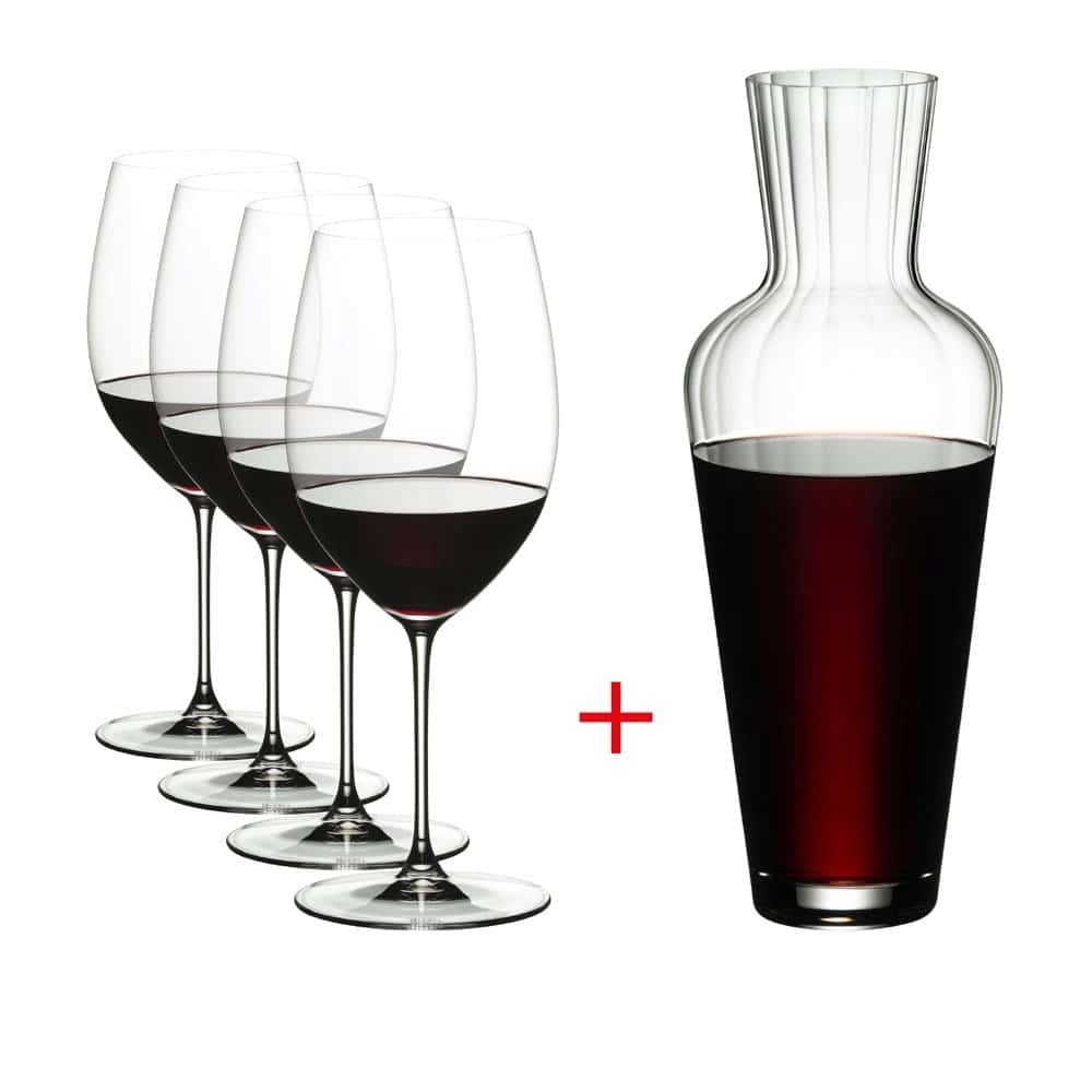 Wine glasses with carafe - perfect gift set