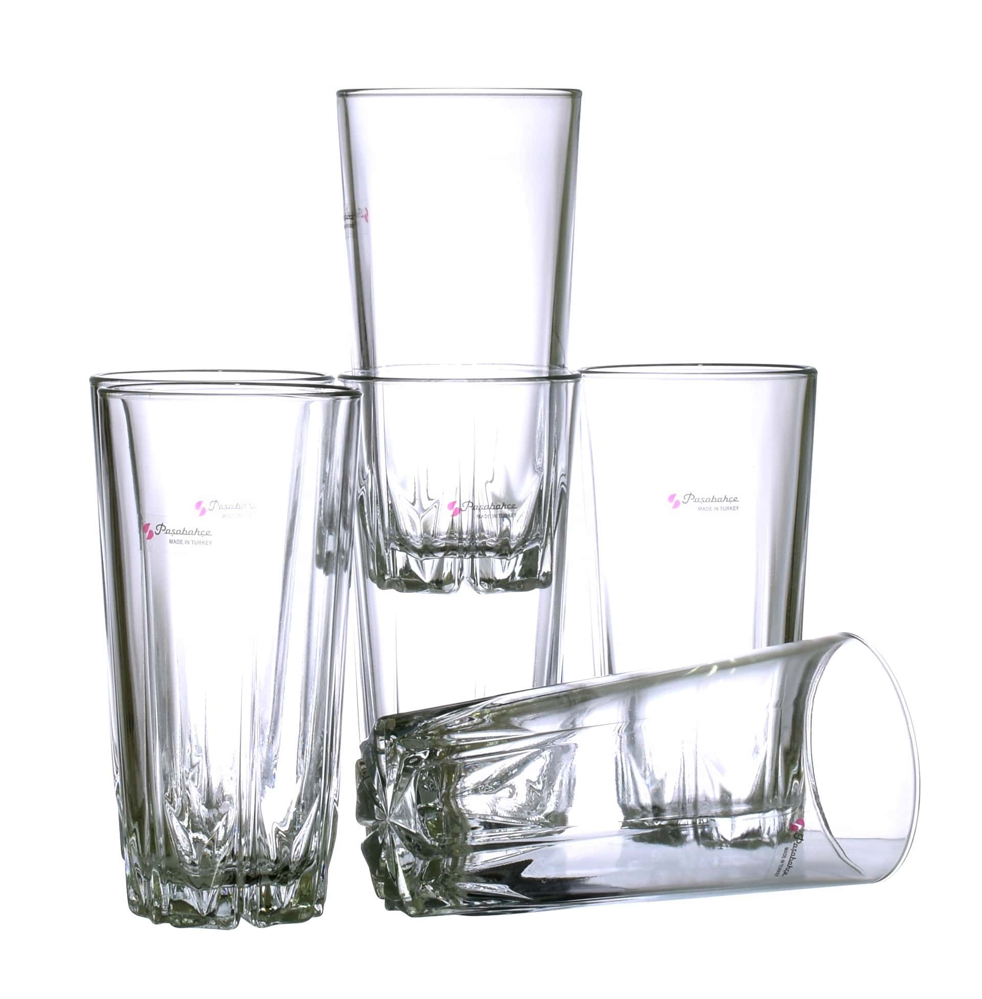 Karat Set of 6 high glasses 330 ml - perfect for any occasion