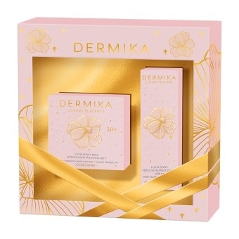 Dermika Lux Placenta 50+ - Luxury cosmetics set for mature skin