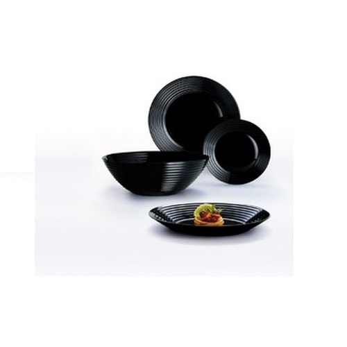 Harena Black - 19-piece dinner set for 6 people