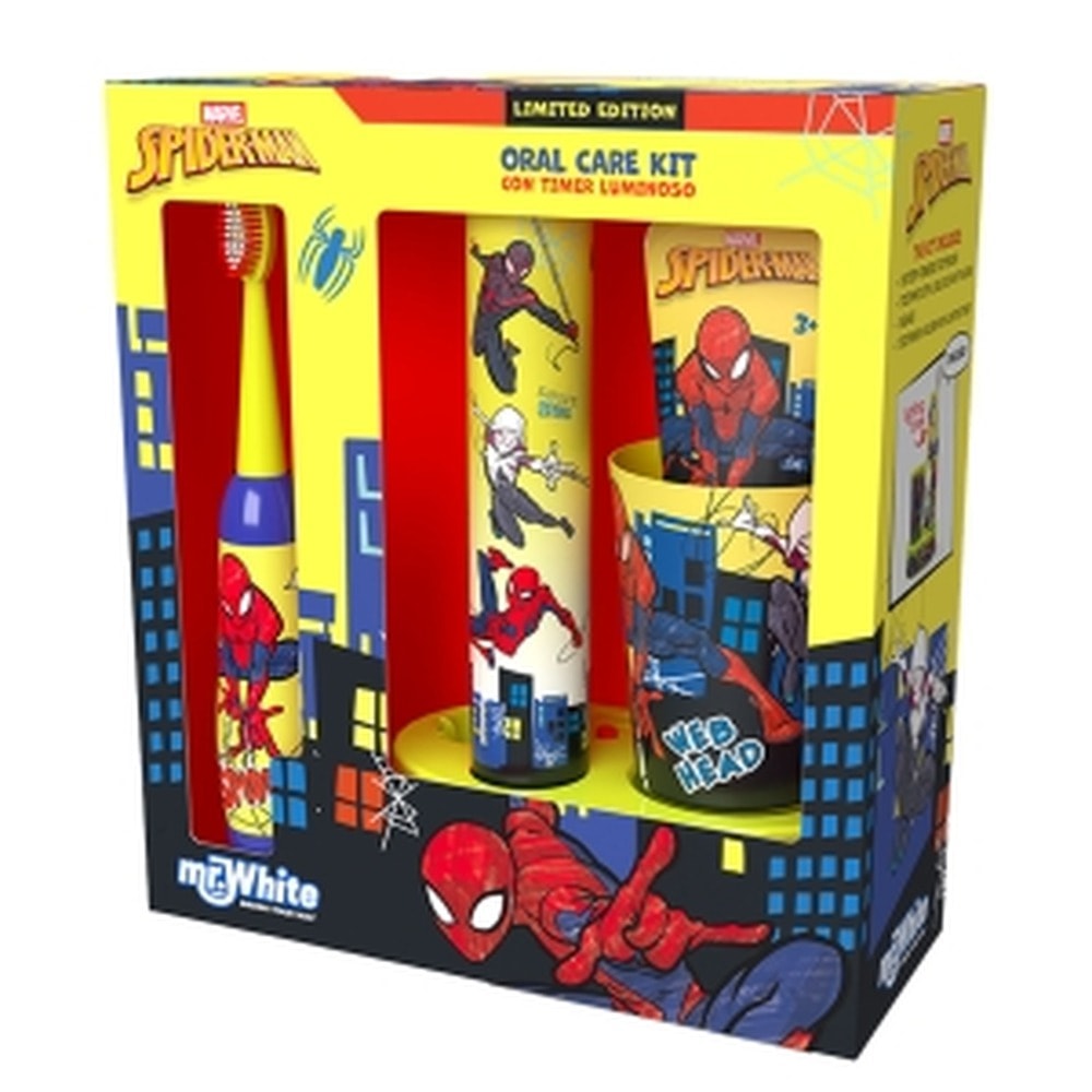 Hydrex Spiderman children's harness set with LED - safety and style