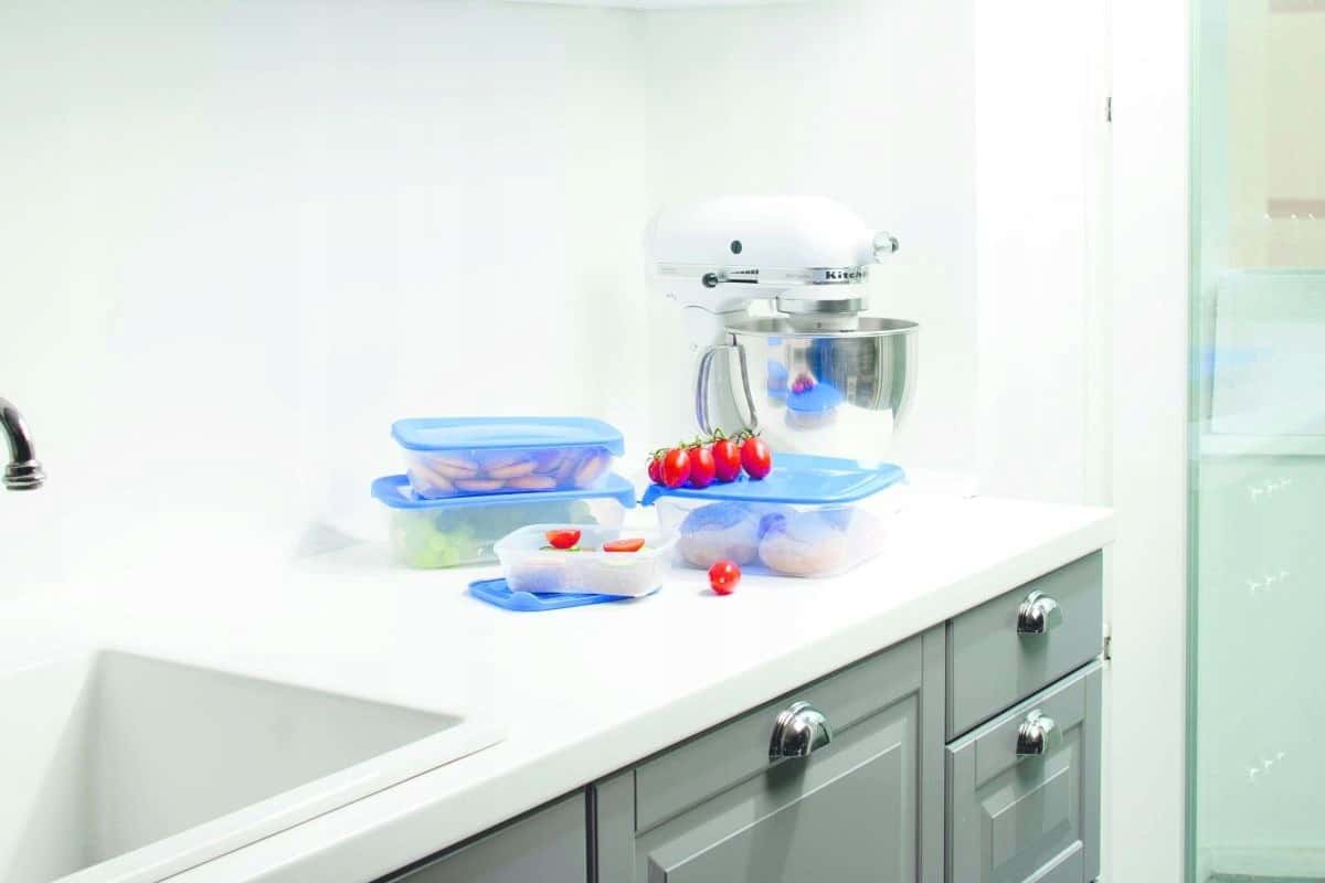 F&G Container Set 3+1 - ideal for food storage