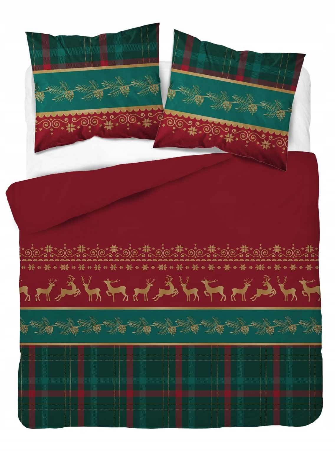 Flannel bedding set 140x200 cm sweater pattern - Wrap yourself in warmth!