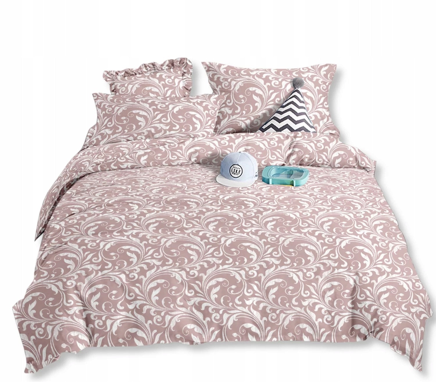 Flannel Bedding Set 220x200 cm Oak/Walnut - soft and warm for cold nights