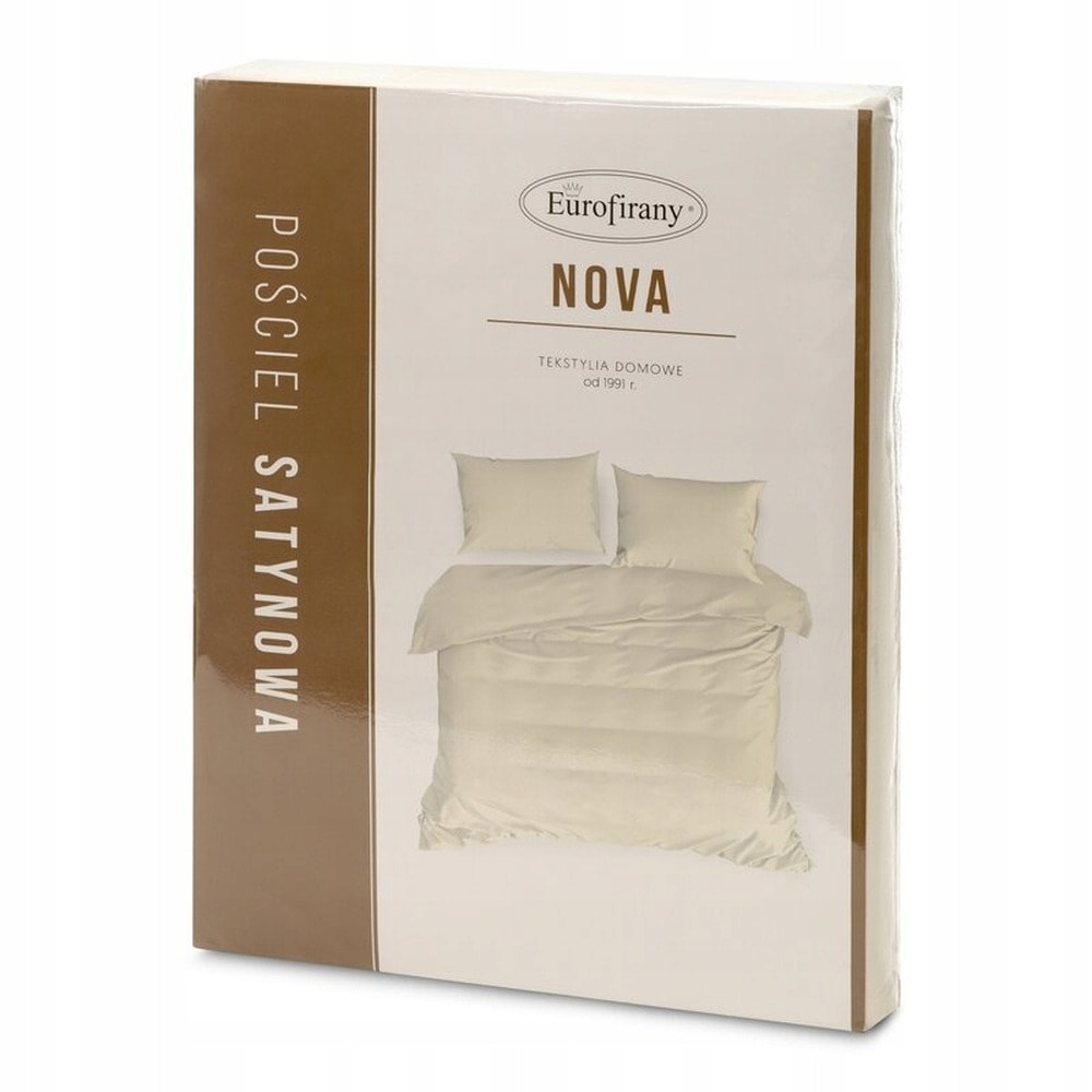 KPL POŚC SAT NOVA 160X200 KREM - Wrap yourself in luxury!