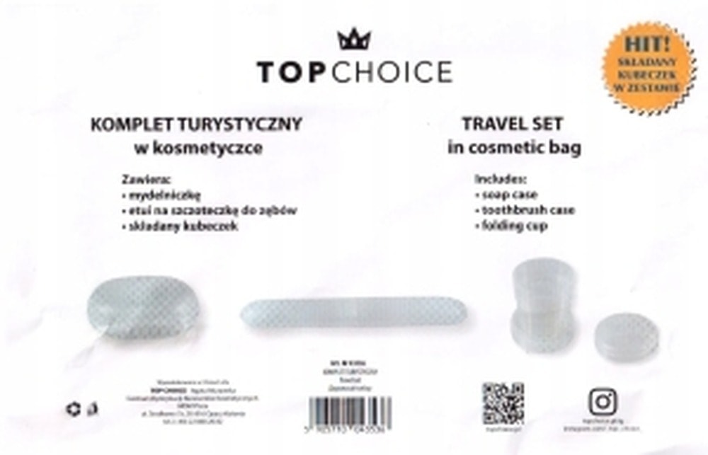 TOP CH Toilet set 3 elements - elegant addition to the bathroom