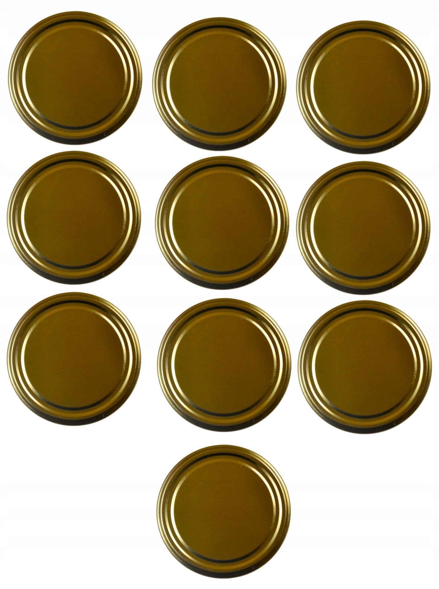 Lids FI82 mm with 6 catches - 10 pcs set