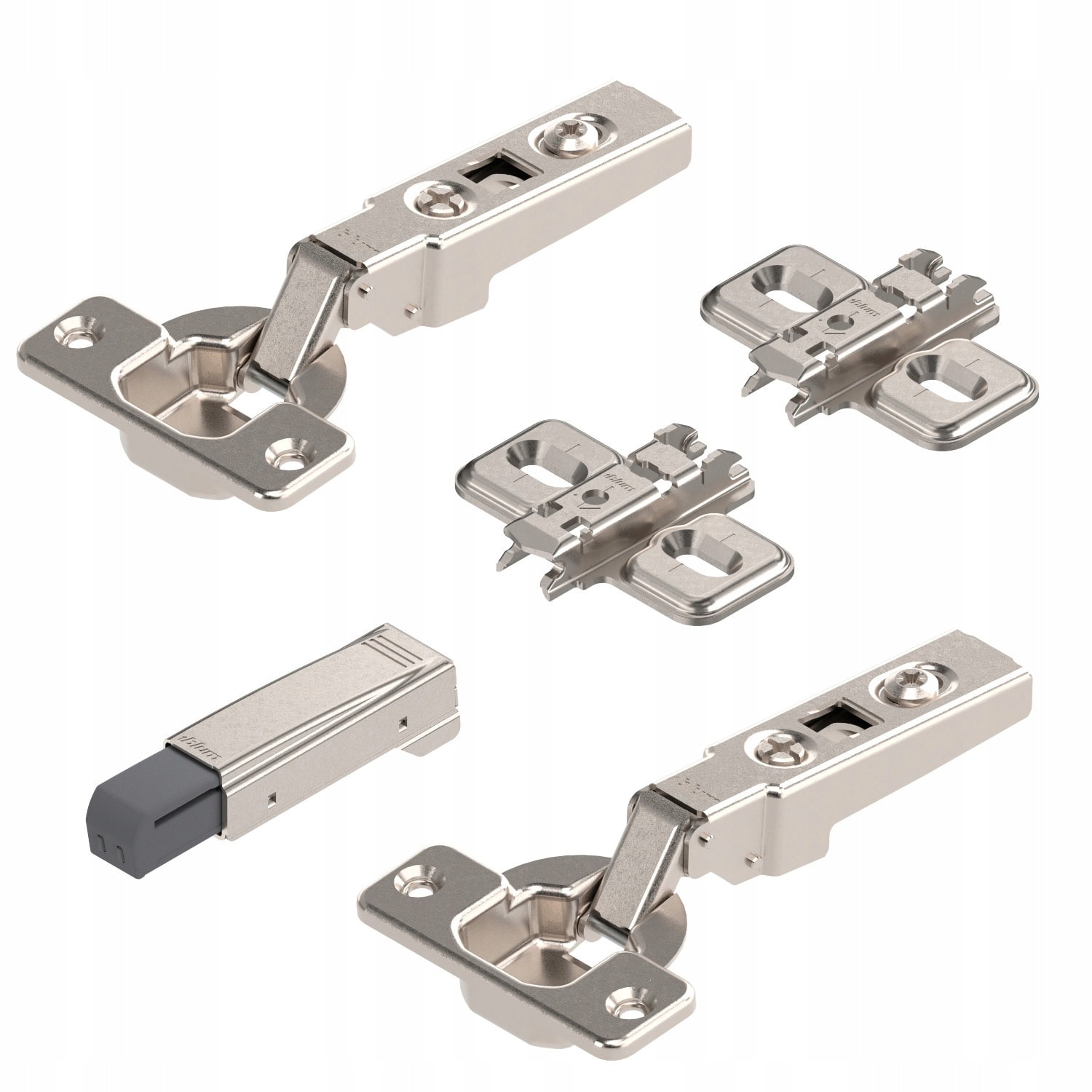 Hinge kpl. - Complete hinge set for versatile applications