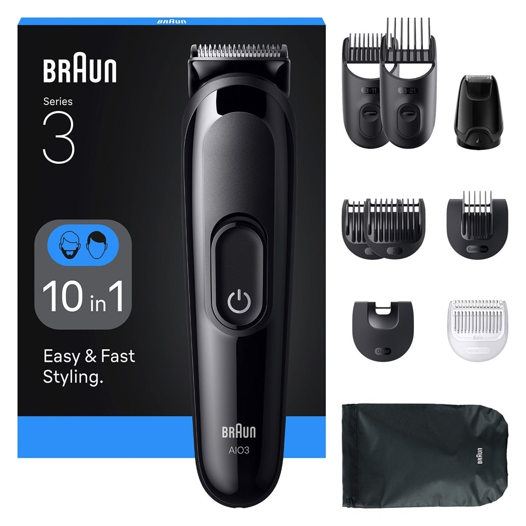 Braun Multigroom All-In-One AIO3560 - The complete care set