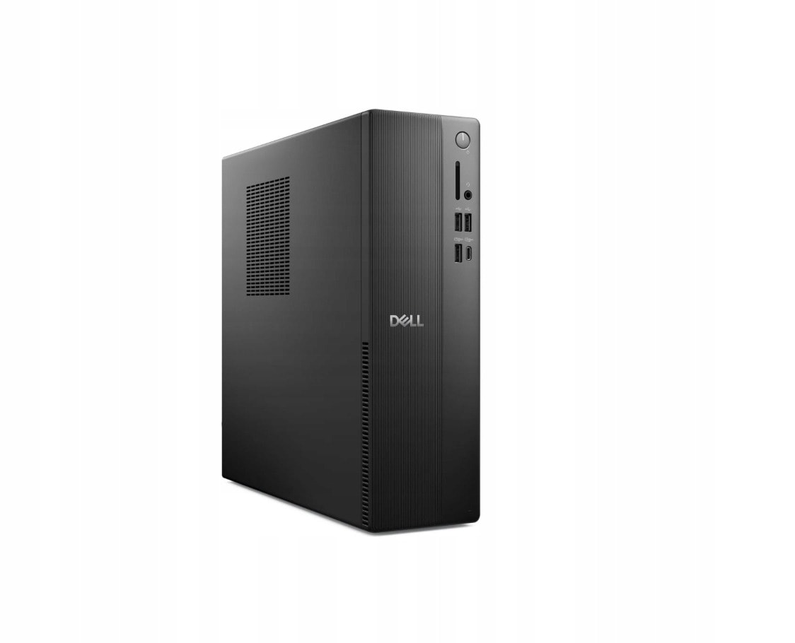 Dell Slim ECS1250 - Desktop PC with i3-14100, ideal for work and entertainment