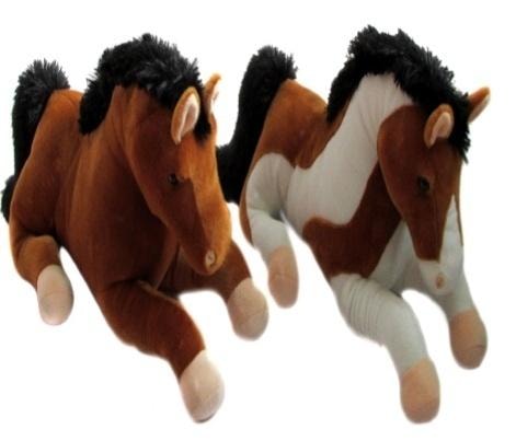 Horse with voice 35cm MIX - Interactive toy for children