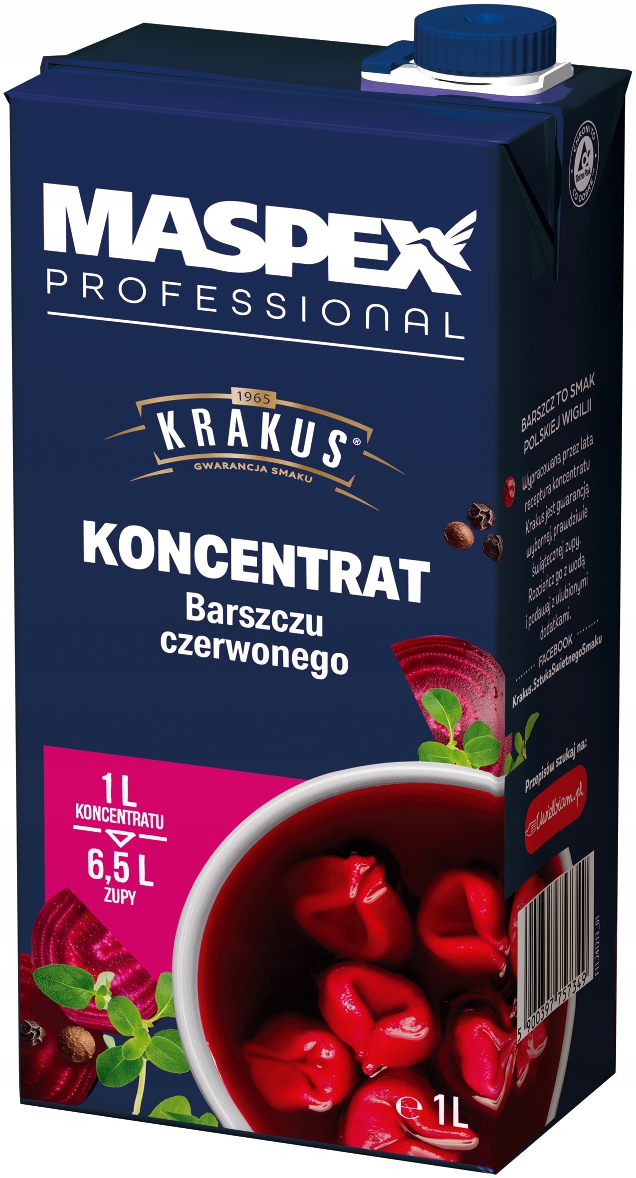 Krakus Borscht Concentrate - essence of flavor in a liter bottle