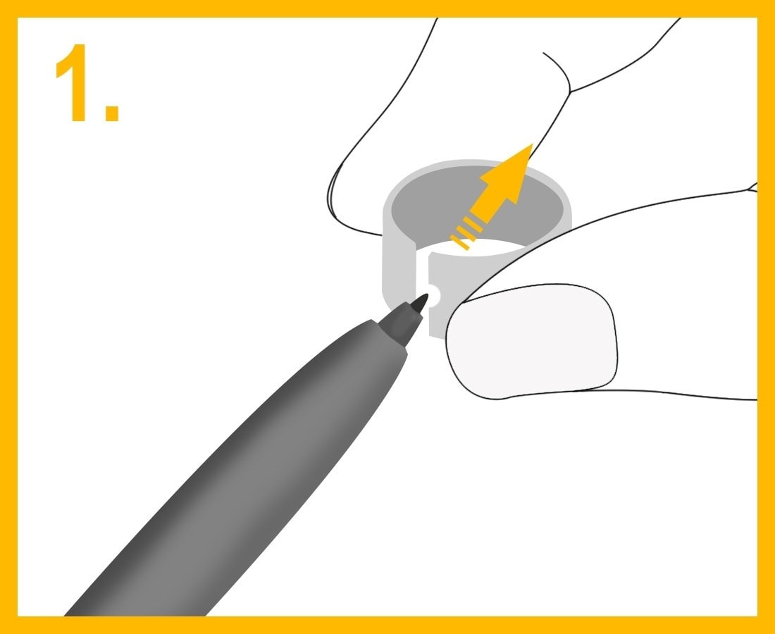 Onyx Boox Marker Tips - Replacement Tips for Stylus Max 2/Note/Nova 5 pcs Black