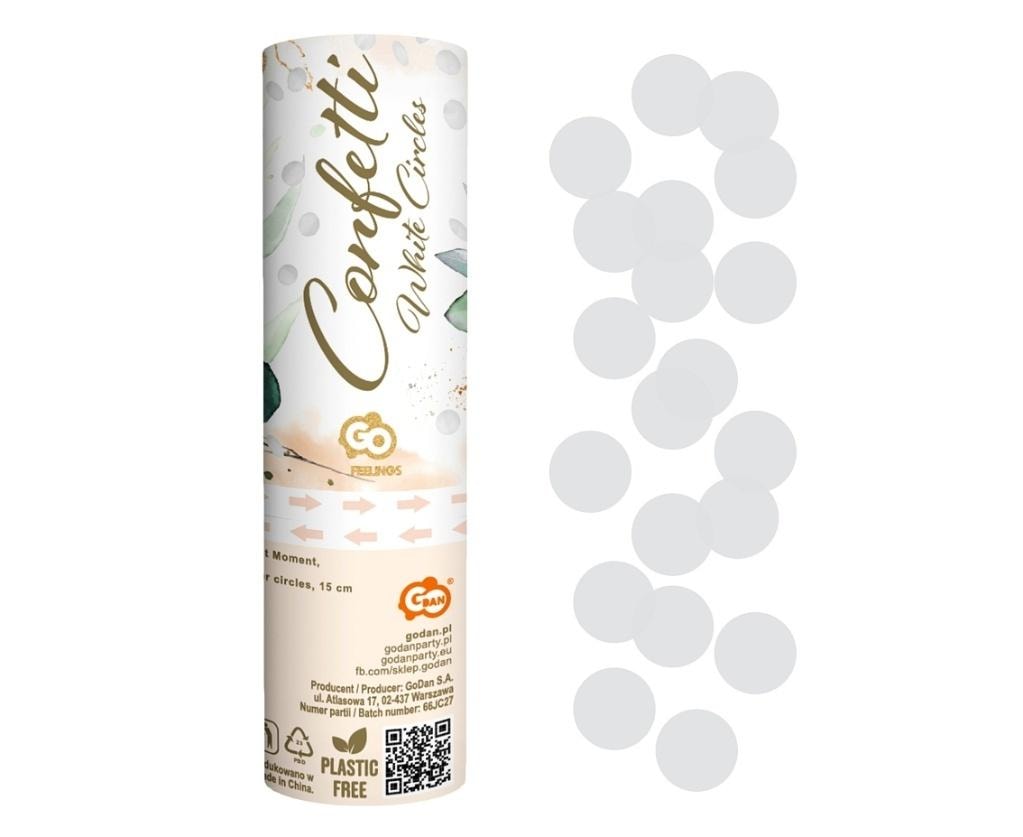 Godan Best Moment Pneumatic confetti 15 cm - perfect for a party!