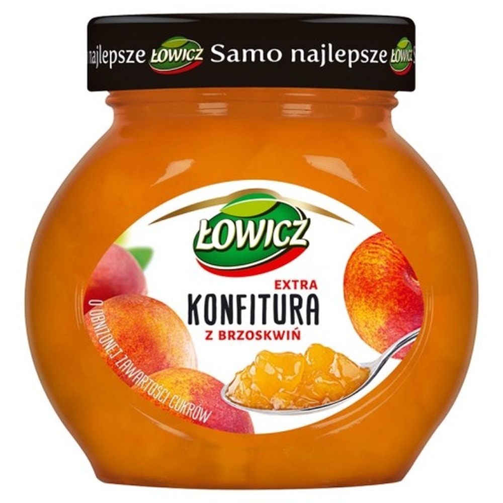 Łowicz Peach Jam - Sweet taste of summer in a jar
