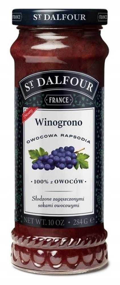 St. Dalfour Rapsodia - Grape Jam 284g - perfect for breakfast