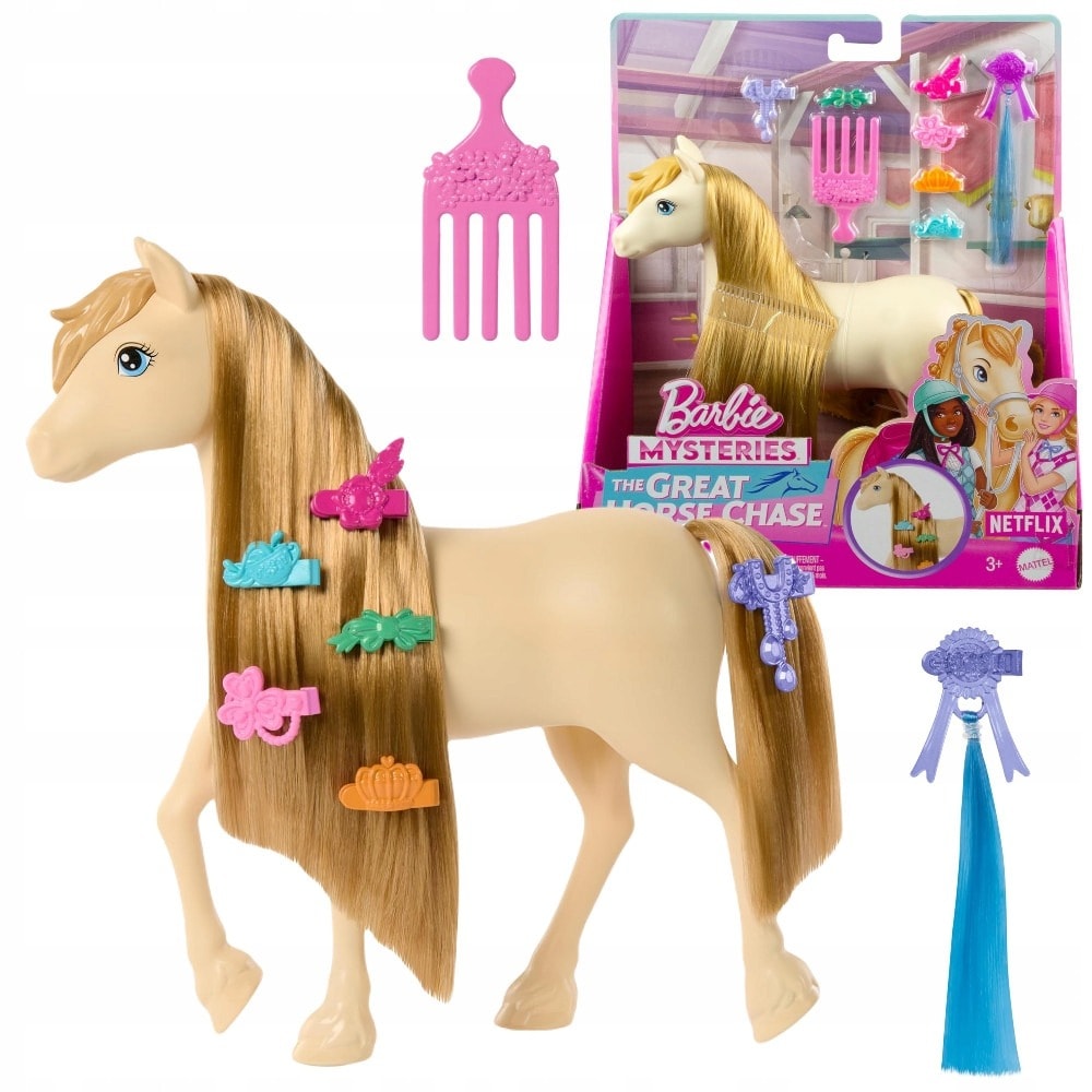 BRB Pony for styling with mane and accessories - perfect gift for a child